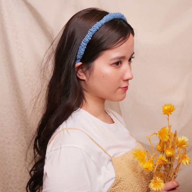 ミニ メディチ ヘッドバンド (ミディアムデニム)
