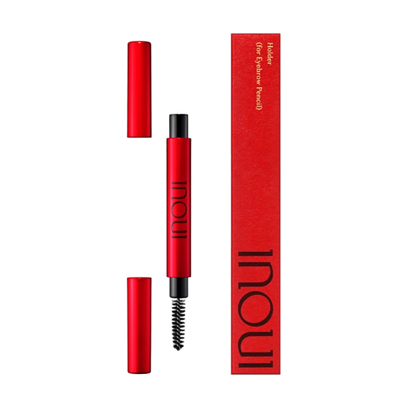 inoui アイブロウペンシル 本体 リフィルBR655 レッド 2本入り