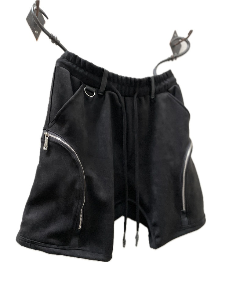 MB3074 HI-TENSION ECO SUEDE DEVICE CARGO SHORTS #BLACK | NEW