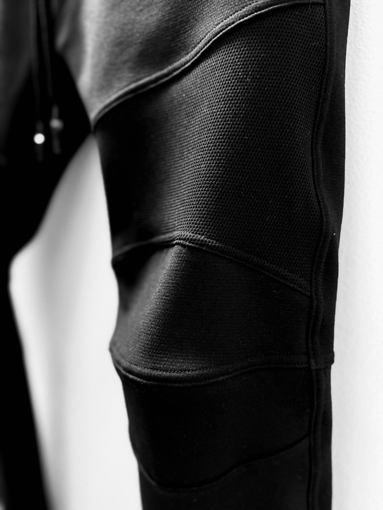 FranCisT_MOR.K.S サルエルパンツ ブラック 2023's greatest masterpiece] The hot black cargo pants and rider