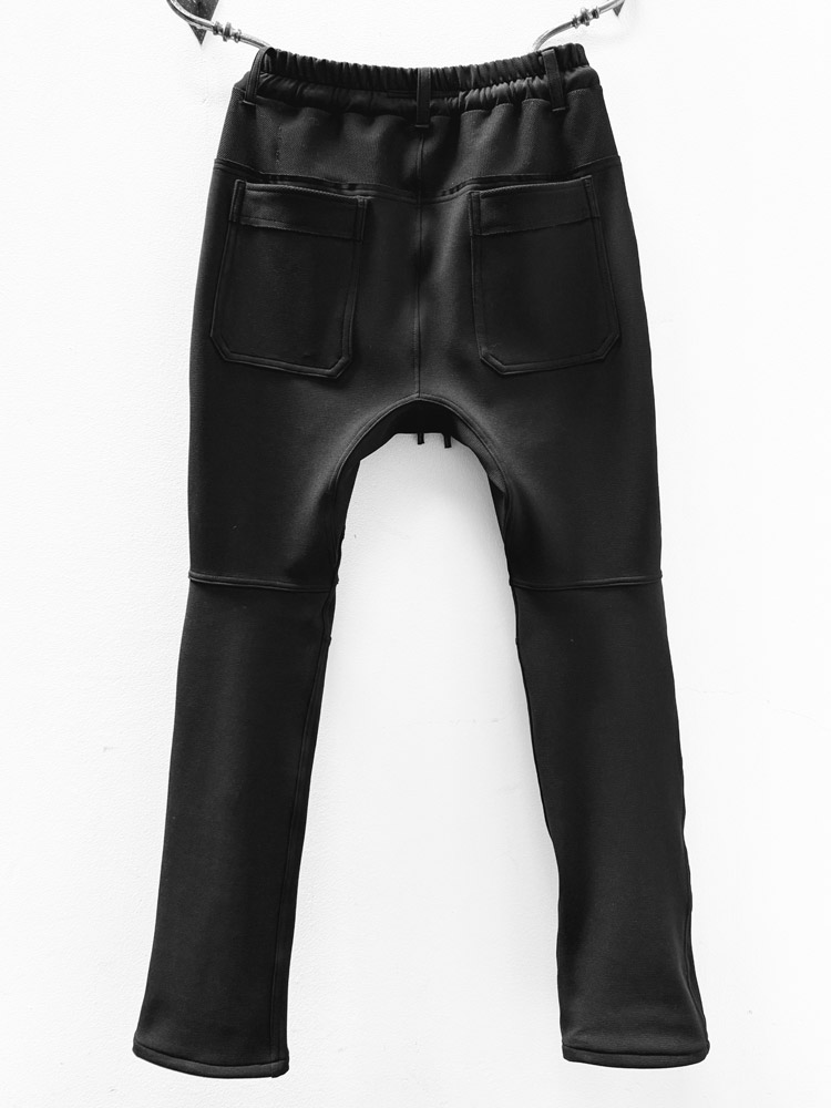 MB3114【再入荷】BACK MESH PONTI ROMA KOOL BIKER PANTS #BLACK | MAN