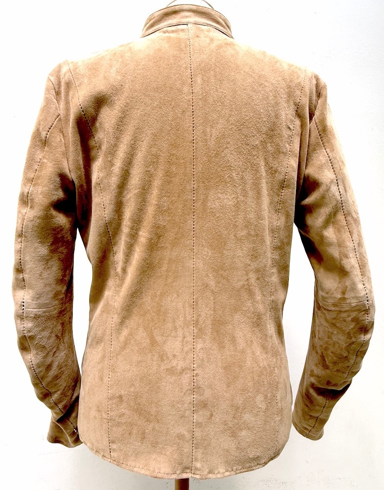 ML3137【予約商品】STRETCH LAMB SUEDE LEATHER DOUBLE RIDERS JKT