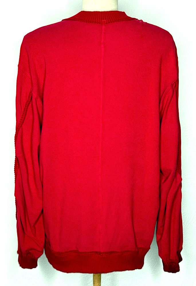 MC3136 LUXURY WARM TECH* PULL OVER #BRIGHT RED | NEW ARRIVAL