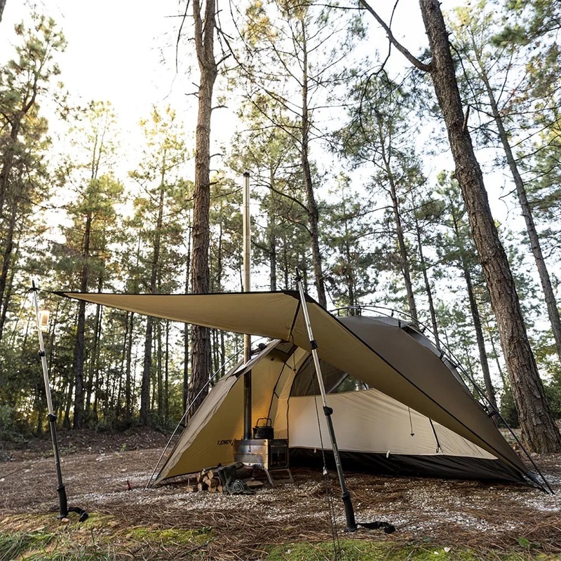 POMOLY Dune Solo デューンソロ テント 軽量ドームテント 1人用 煙突穴