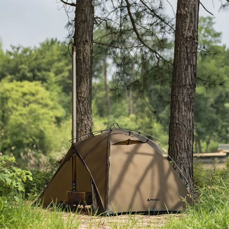 POMOLY Dune Solo デューンソロ テント 軽量ドームテント 1人用 煙突穴