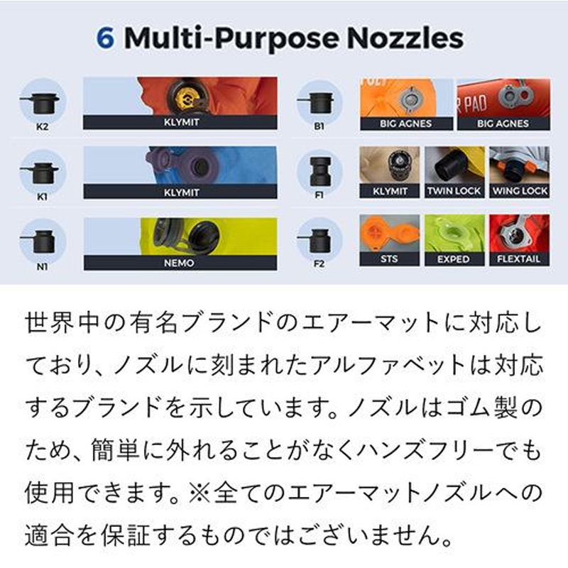 FLEXTAILGEAR ゼロポンプ Zero Pump 充電式16340電池付き 世界