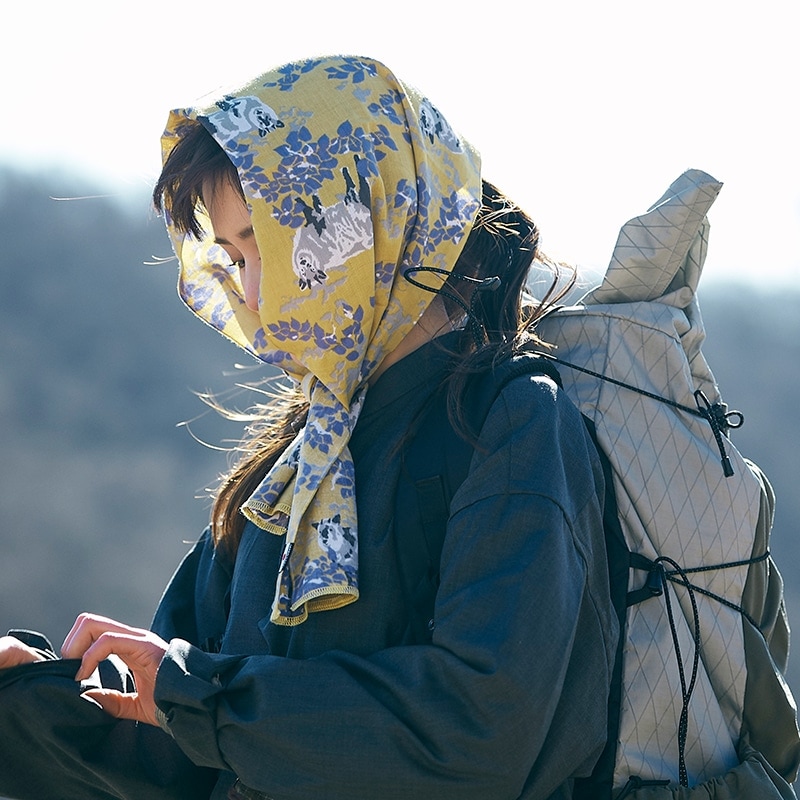 CHAORAS チャオラス スポーツてぬぐい 山の動物 ランニング トレラン