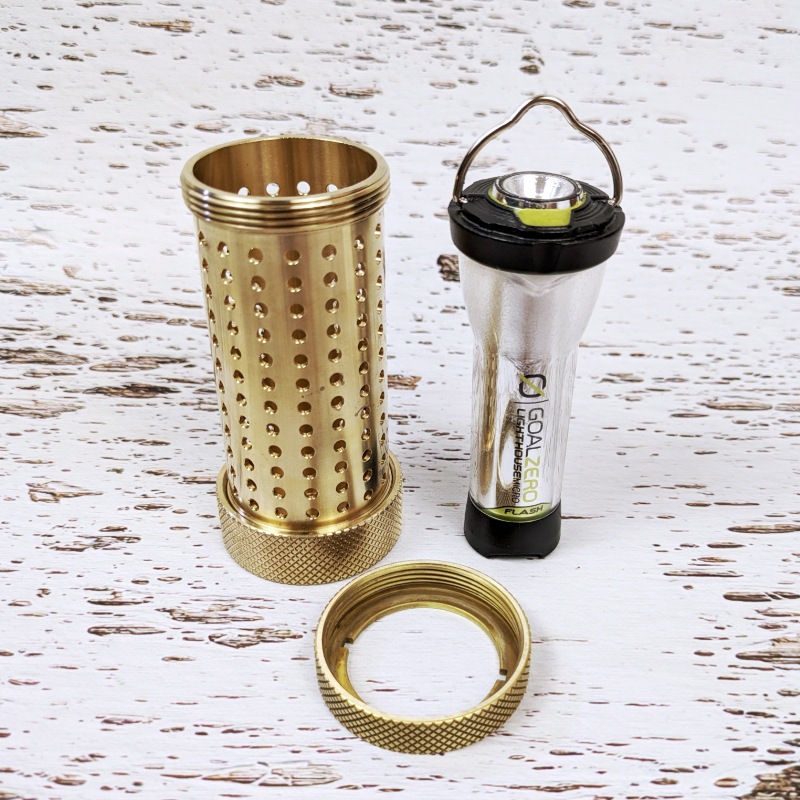 ライト・ランタン RETROISM Retro G-ZERO COVER Short Brass Retro G-ZERO COVER Short Brass（ゴールゼロ用）
