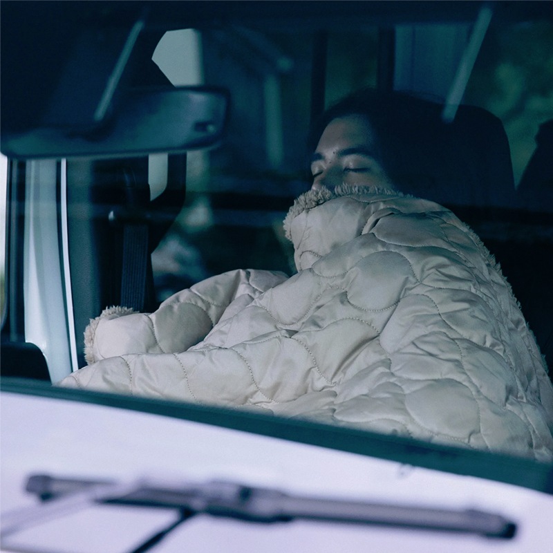 LUGH ルー LUGH 魔法瓶ブランケット Sサイズ / ウォルナット (新6層