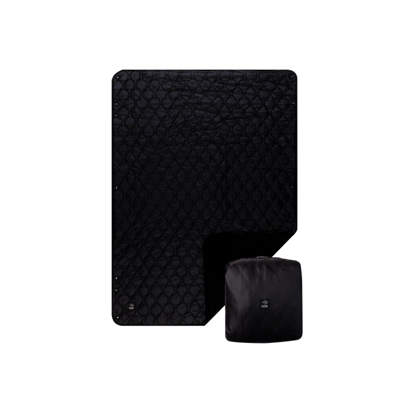 LUGH ルー LUGH 魔法瓶ブランケット Lサイズ / ミッドナイトブラック