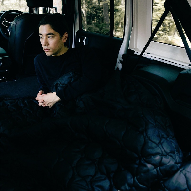 LUGH ルー LUGH 魔法瓶ブランケット Lサイズ / ミッドナイトブラック