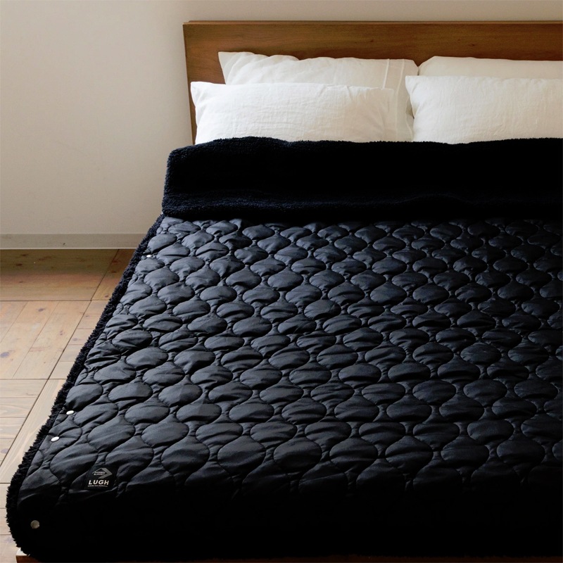 LUGH ルー LUGH 魔法瓶ブランケット Lサイズ / ミッドナイトブラック