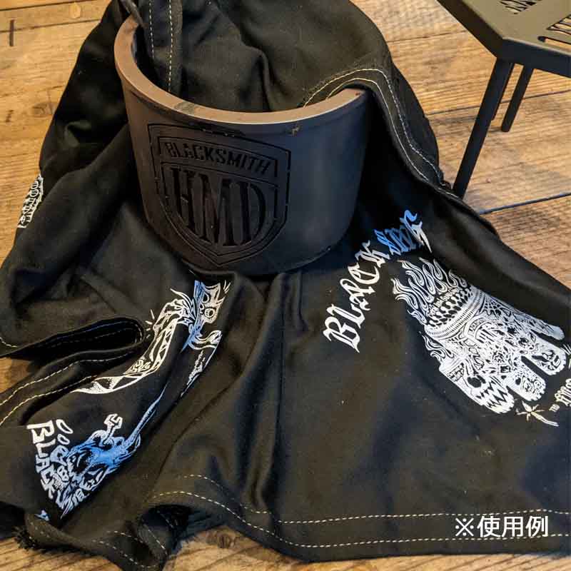 Droppers premium シルクプリント 焚き火シート BLACK | 取扱