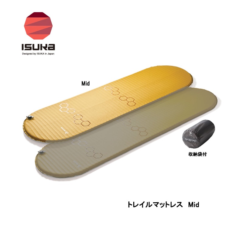 ISUKA トレイルマットレス 168×51cm ISUKA イスカ（ISUKA） トレイルマットレス Mid 168 203933 : L