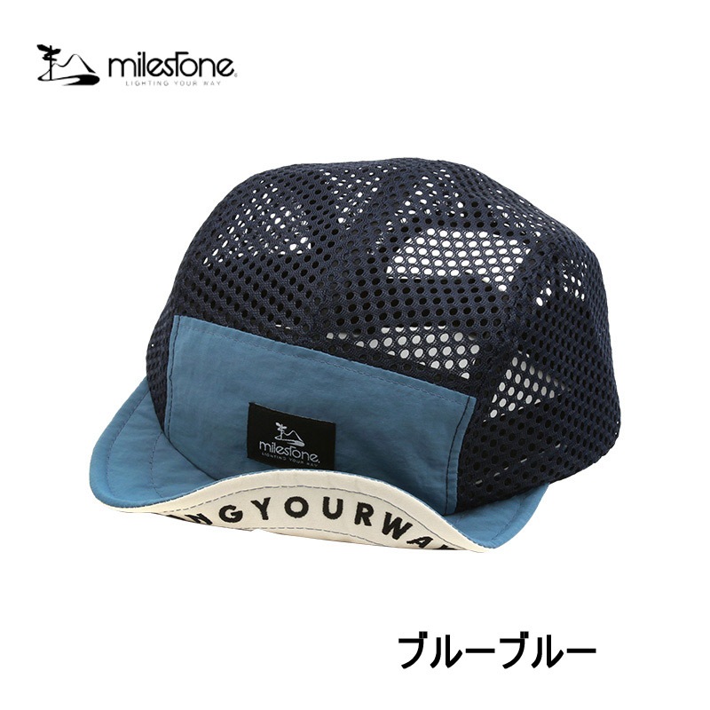 希少品　milestone.キャップ　フリーサイズ milestone マイルストーン オリジナルキャップ MSC-013 キャップ