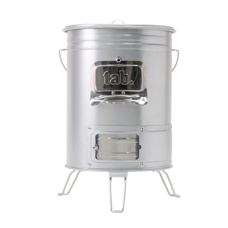 【田中文金属】tab.（タブ）　缶ストーブ・プラス  [シルバー] 田中文金属】tab.（タブ） 缶ストーブ・プラス [シルバー] / ことより