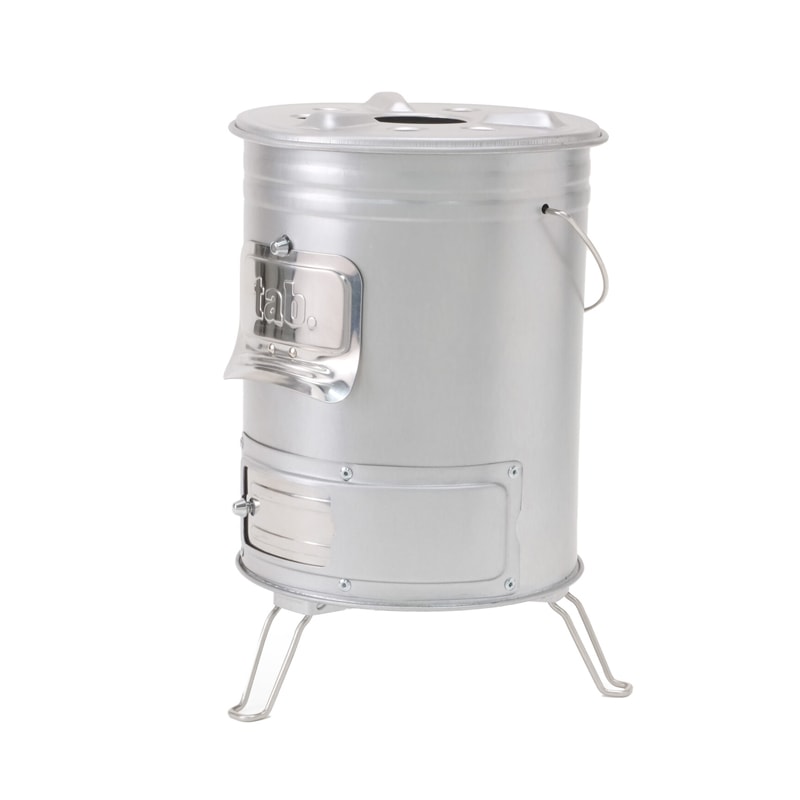 TOBAU キャンプストーブ ステンレス製 TOBAU キャンプストーブ 煙突付き 防水帆布キャリーバッグ付き | MRG