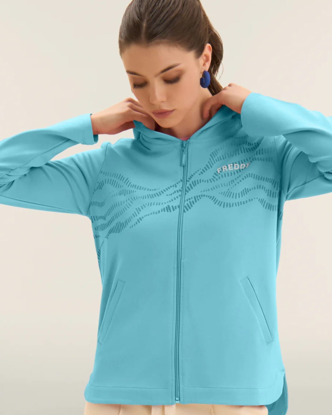 フルジップパーカー | WOMEN：女性,ジャケット | FREDDY ONLINE STORE