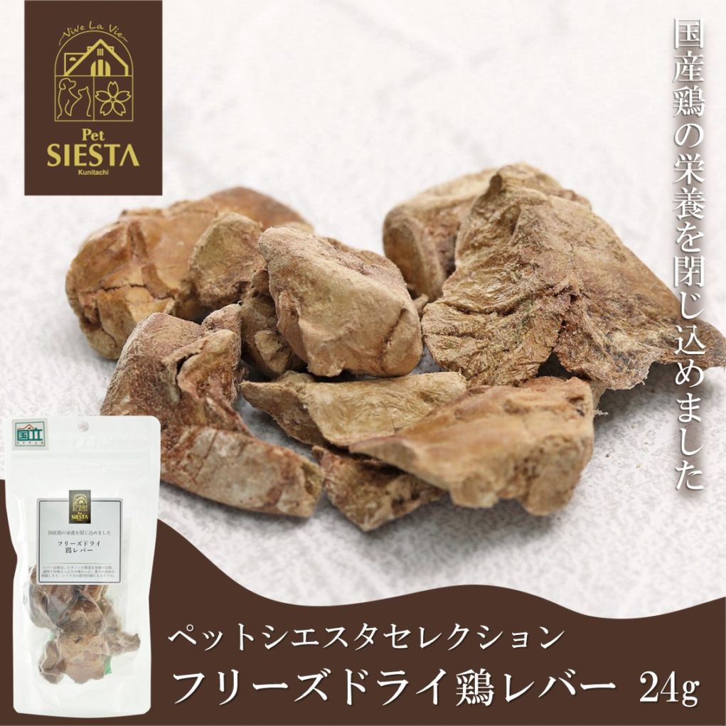 国産素材 フリーズドライ 鶏レバー 24g