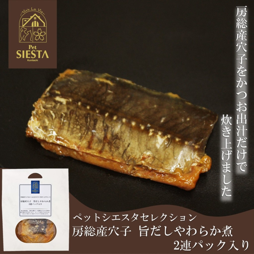 房総産穴子 旨だしやわらか煮 2連パック入り