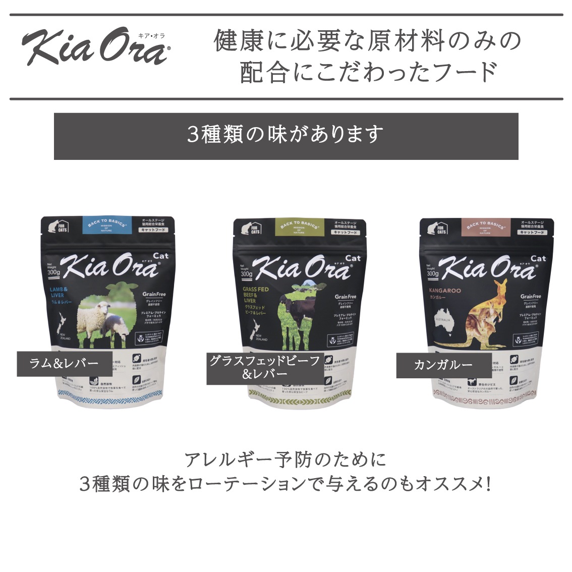 お取り寄せ】 KiaOra キアオラ キャット カンガルー 900g | Cat
