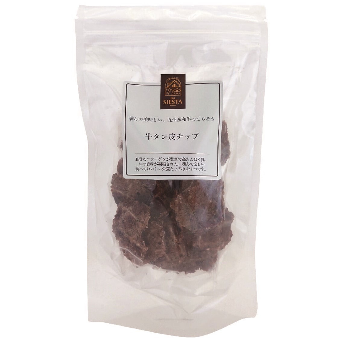 九州産 牛タン皮チップ 50g | ペットシエスタセレクション,Meats