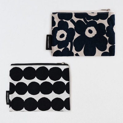 【SALE 20%OFF】マチなしポーチ Kaika・Rosina・Keijutar(マリメッコ/marimekko)