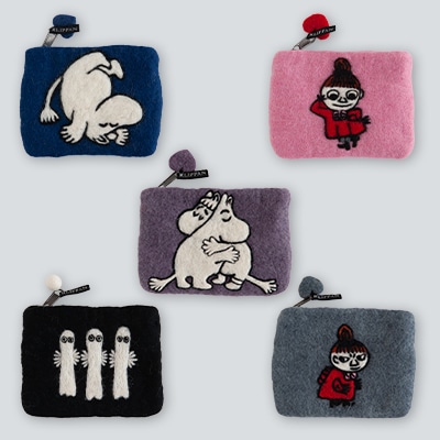 ムーミン フェルトポーチ（クリッパン／KLIPPAN）