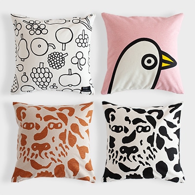 キュリアス マインド オブ オイバ トイッカ クッションカバー（イッタラ／iittala）