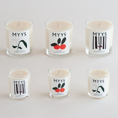 ソイワックスキャンドル（ミース／MYYS）
