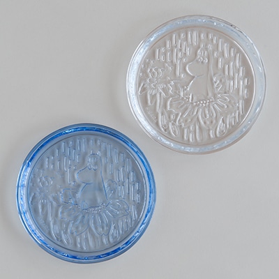 ムーミン  ガラスプレート（アラビア／ARABIA）