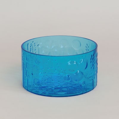 【ヴィンテージ】22 フローラ／Flora ボウル 19cm ライトブルー（オイバ・トイッカ／Oiva Toikka）