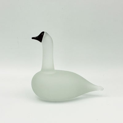 【ヴィンテージ】72 Lumihanhi / Snow Goose フロスト×ブラック（オイバ・トイッカ／Oiva Toikka）