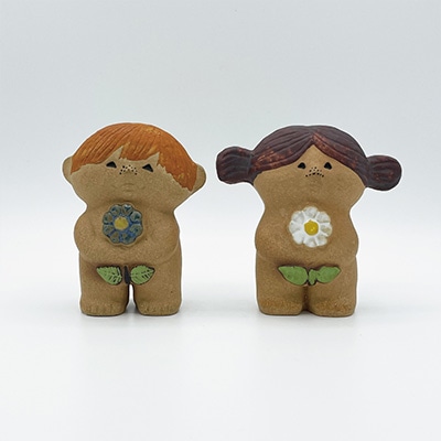 ヴィンテージ】03 Adam & Eva アダムとイブ（SMALL）（リサ・ラーソン