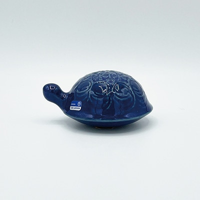 【ヴィンテージ】33 青いカメ（リサ・ラーソン／Lisa Larson）