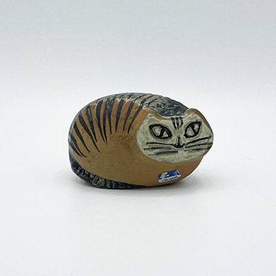 【ヴィンテージ】35 丸まったネコ（リサ・ラーソン／Lisa Larson）