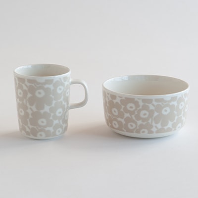 ピックイネン ウニッコ ホワイト×ストロー（マリメッコ／marimekko）							