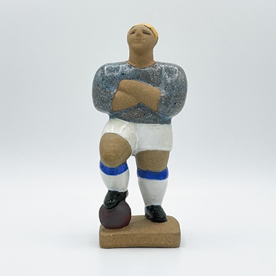 【ヴィンテージ】24 フットボールプレイヤー（リサ・ラーソン／Lisa Larson）