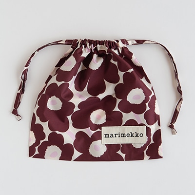 【日本限定】オールパーパスバッグ ウニッコ ブラウン×ピンク（マリメッコ／marimekko）