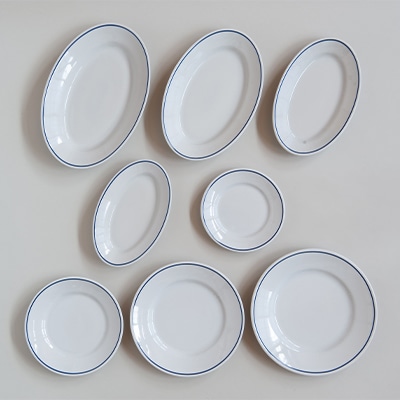 チボリ ブルーライン プレート（サタルニア／Saturnia）