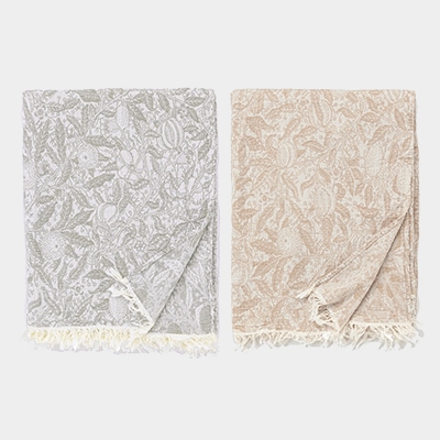 【予約販売】フルーツ コットンスロー（クリッパン／KLIPPAN）