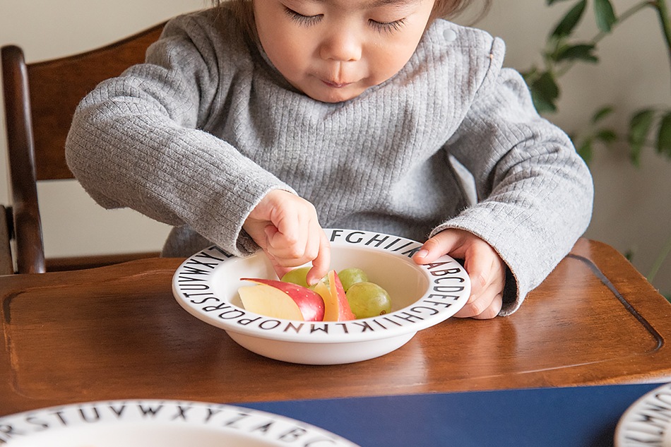 メラミン ディーププレート(デザインレターズ/DESIGN LETTERS)