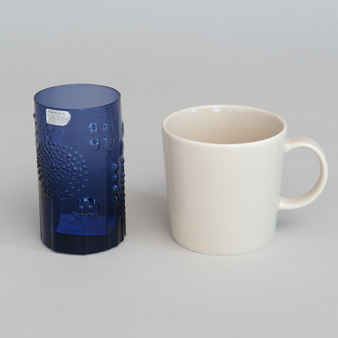 【ヴィンテージ】20 フローラ／Flora タンブラー 230ml バイオレット（オイバ・トイッカ／Oiva Toikka）