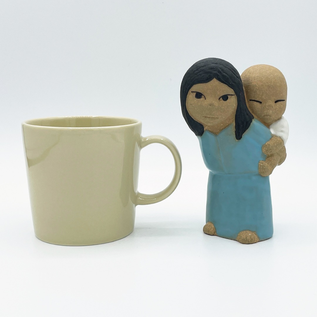 ヴィンテージ】22 Öst 東の子ども（リサ・ラーソン／Lisa Larson