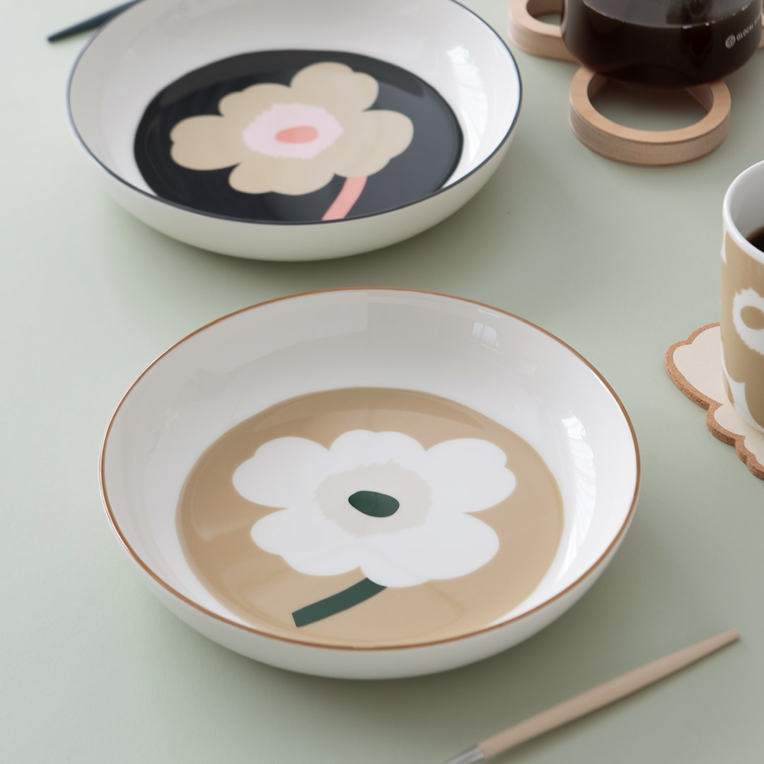 ウニッコ ディーププレート 20.5cm（マリメッコ／marimekko） フリー