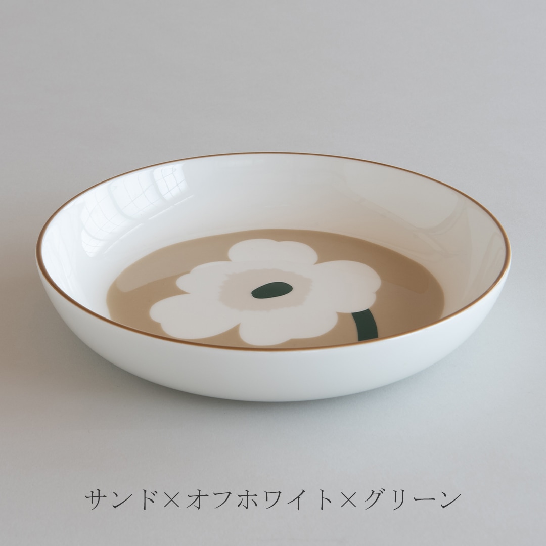 ウニッコ ディーププレート 20.5cm（マリメッコ／marimekko） フリー