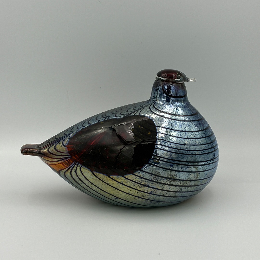 【ヴィンテージ】61 Fasaani／Pheasant ラスター×ブラウン（オイバ・トイッカ／Oiva Toikka）