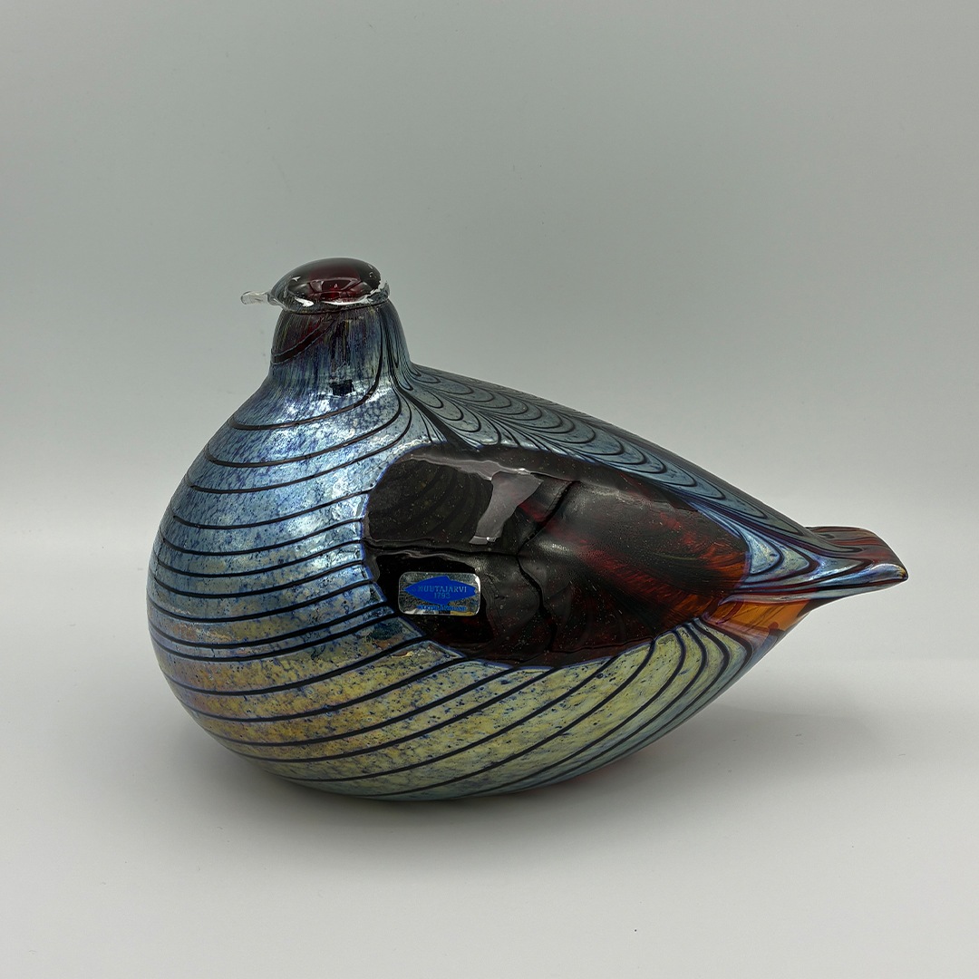 【ヴィンテージ】61 Fasaani／Pheasant ラスター×ブラウン（オイバ・トイッカ／Oiva Toikka）