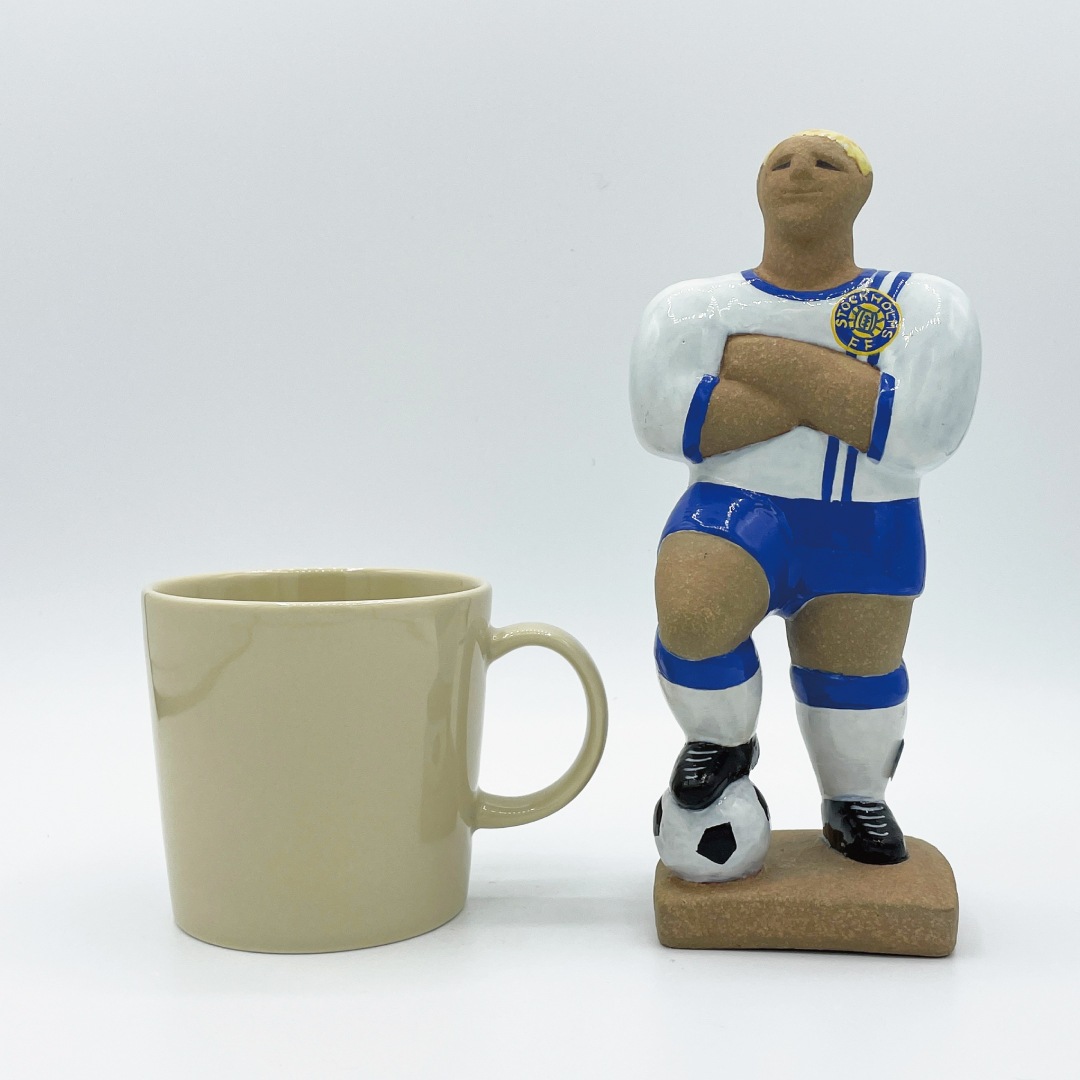 【ヴィンテージ】25 フットボールプレイヤー（リサ・ラーソン／Lisa Larson）