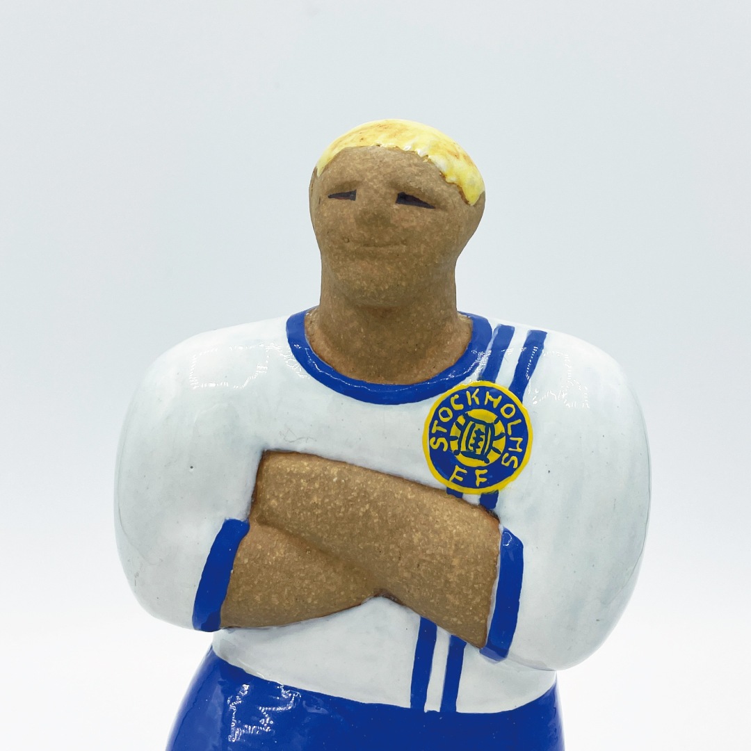 【ヴィンテージ】25 フットボールプレイヤー（リサ・ラーソン／Lisa Larson）